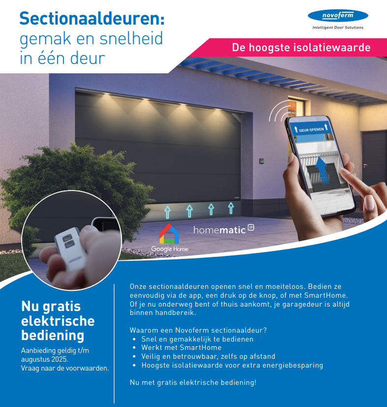Gratis elektrische bediening